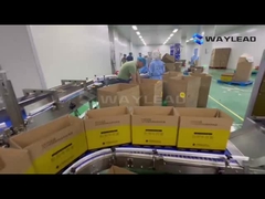 สายการผลิตกระดาษและพัลเลติซิ่งแบบอัตโนมัติเต็ม