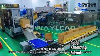 การจัดการวัสดุ การลำเลียง การนับอัตโนมัติ การบรรจุ และระบบการจัดวางบนพาเลท