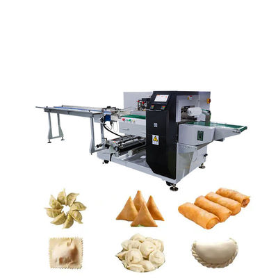 เครื่องห่อบรรจุอาหารแบบไหล WZ220 พร้อมขนาดที่ปรับแต่งได้