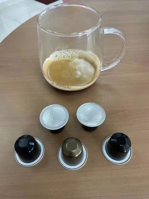 ระบบการเติม Co±2% แบบ servo Advanced เครื่องเติมแคปซูลกาแฟหมุน