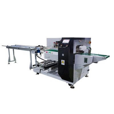 WZ220 อิเล็กทริก อัตโนมัติ HFFS เครื่องผูกระจายระบายแนวราบ 150 ถุงต่อชั่วโมง สําหรับโรงงานขนม